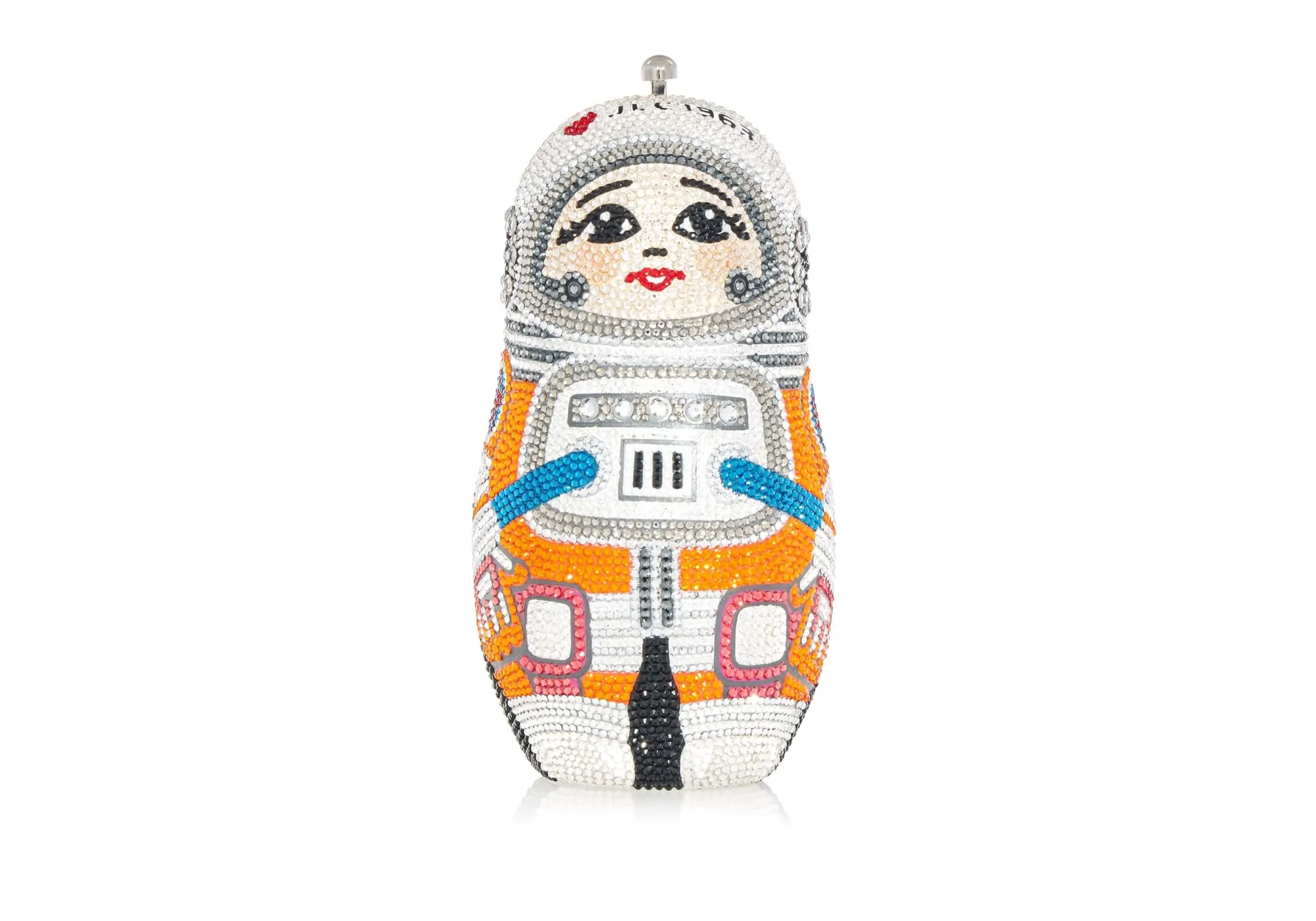 Astronaut Crystal Clutch Bag*Judith Leiber Discount