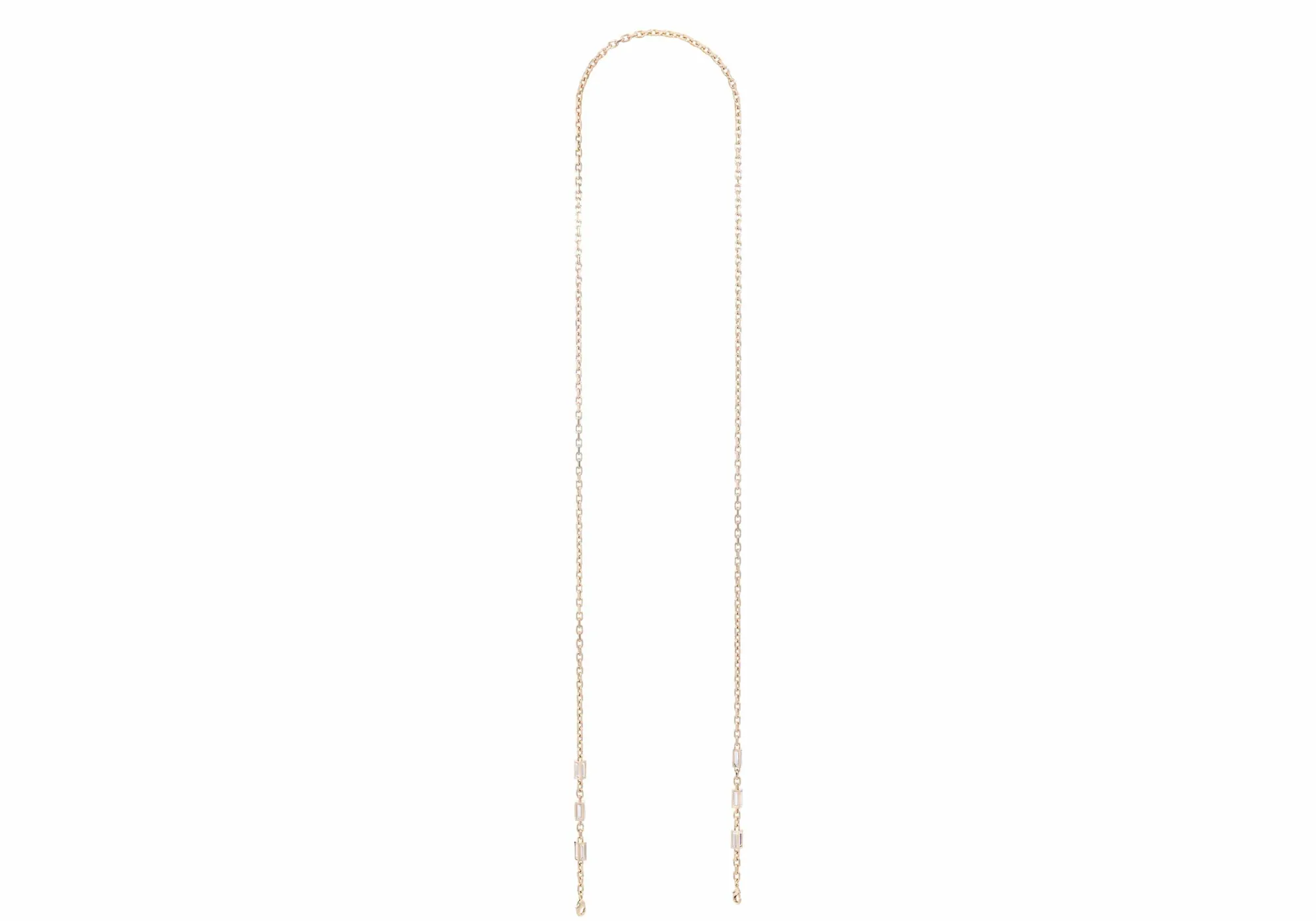 Baguette Crossbody Chain Champagne*Judith Leiber Hot
