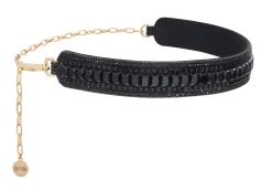 Baguette Deco Gems Belt Black*Judith Leiber Online