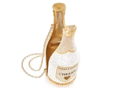 Bespoke Champagne Bottle Forever*Judith Leiber Hot