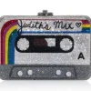 Bespoke Rainbow Mix Slim Slide*Judith Leiber Best