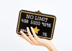 Black Card Slim Slide*Judith Leiber Clearance
