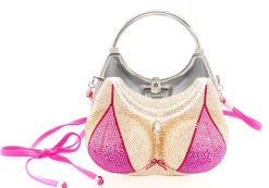 Bust Pink Bikini*Judith Leiber Clearance