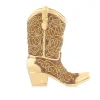 Cowboy Boot Austin Brown*Judith Leiber Clearance
