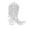 Cowboy Boot Austin Silver*Judith Leiber Best