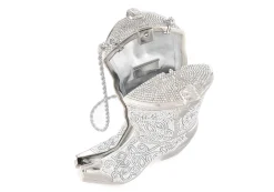 Cowboy Boot Austin Silver*Judith Leiber Best