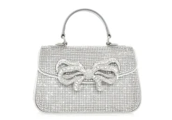 Crystal Bow Top Handle Silver*Judith Leiber Outlet