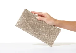 Crystal Envelope Champagne*Judith Leiber Sale