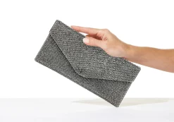 Crystal Envelope Gray*Judith Leiber Sale