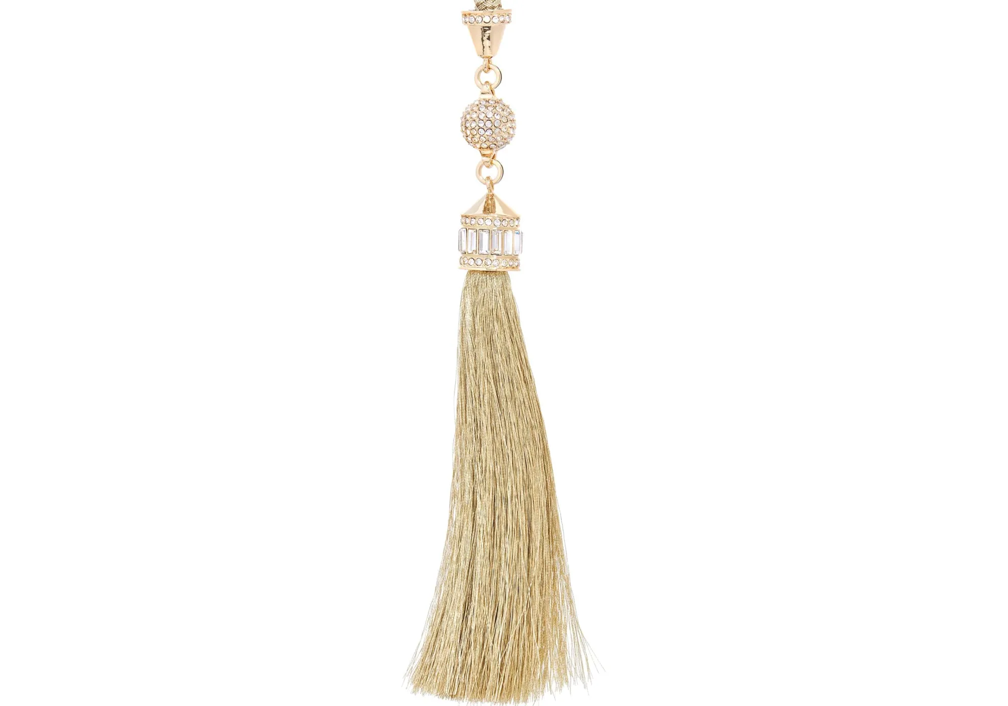Crystal Tassel Belt Champagne*Judith Leiber Fashion
