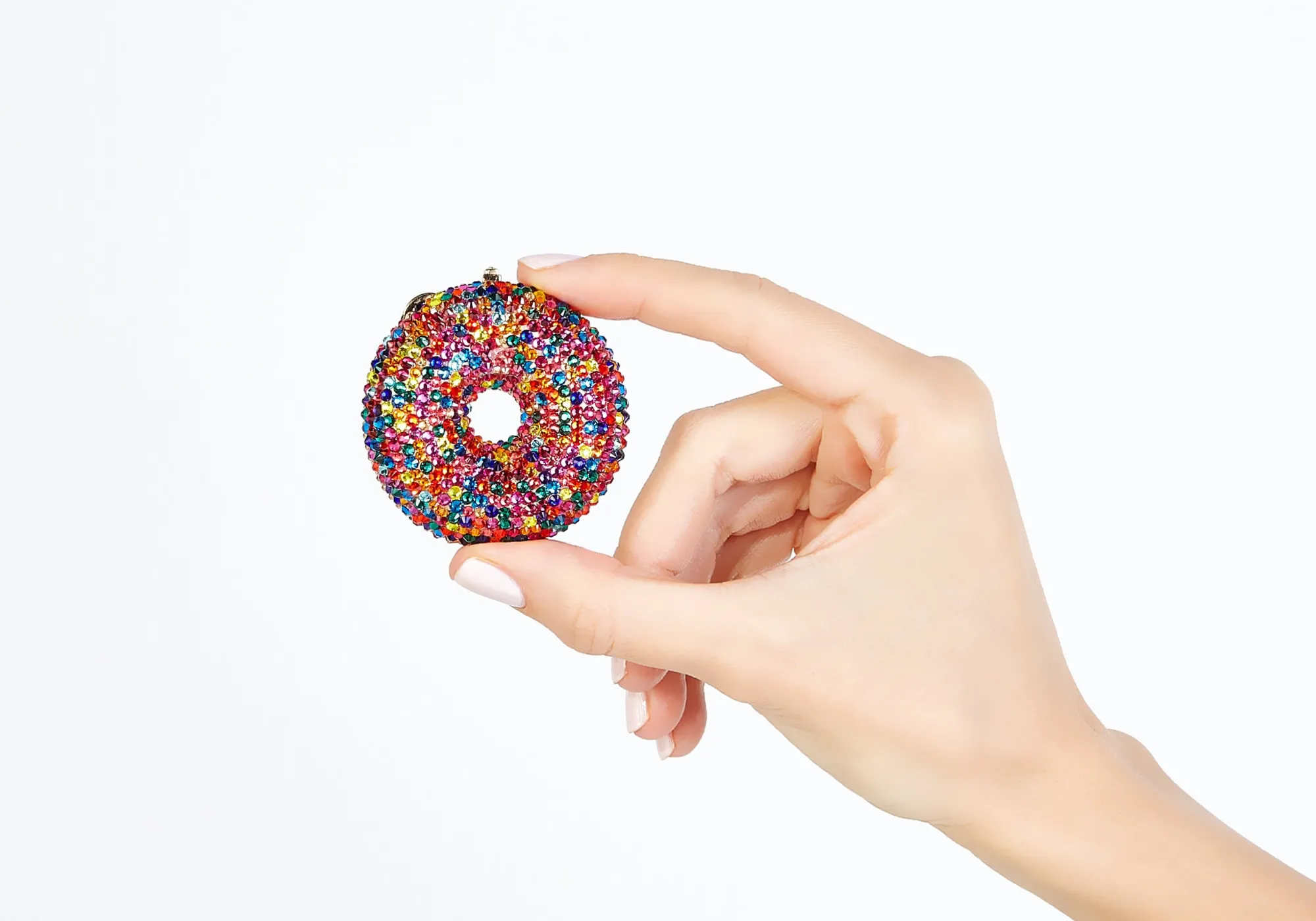 Donut Pillbox Sprinkles*Judith Leiber Outlet