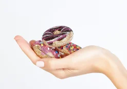 Donut Pillbox Strawberry*Judith Leiber Fashion