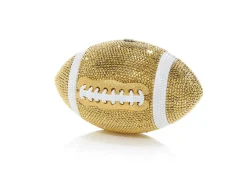 Football Gold*Judith Leiber Fashion