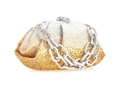 Gemma Crystal Caviar Golden Gradient*Judith Leiber Discount