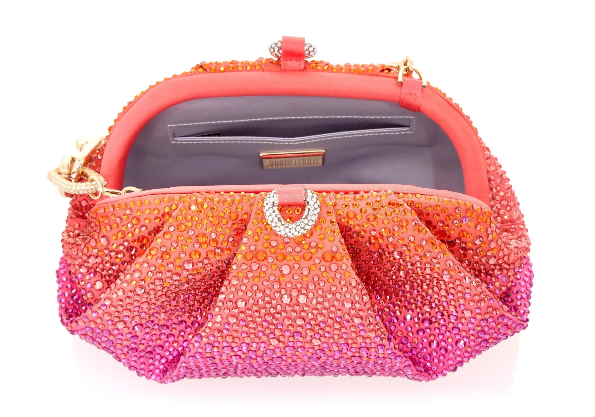 Gemma Crystal Caviar Gradient Flame*Judith Leiber Online