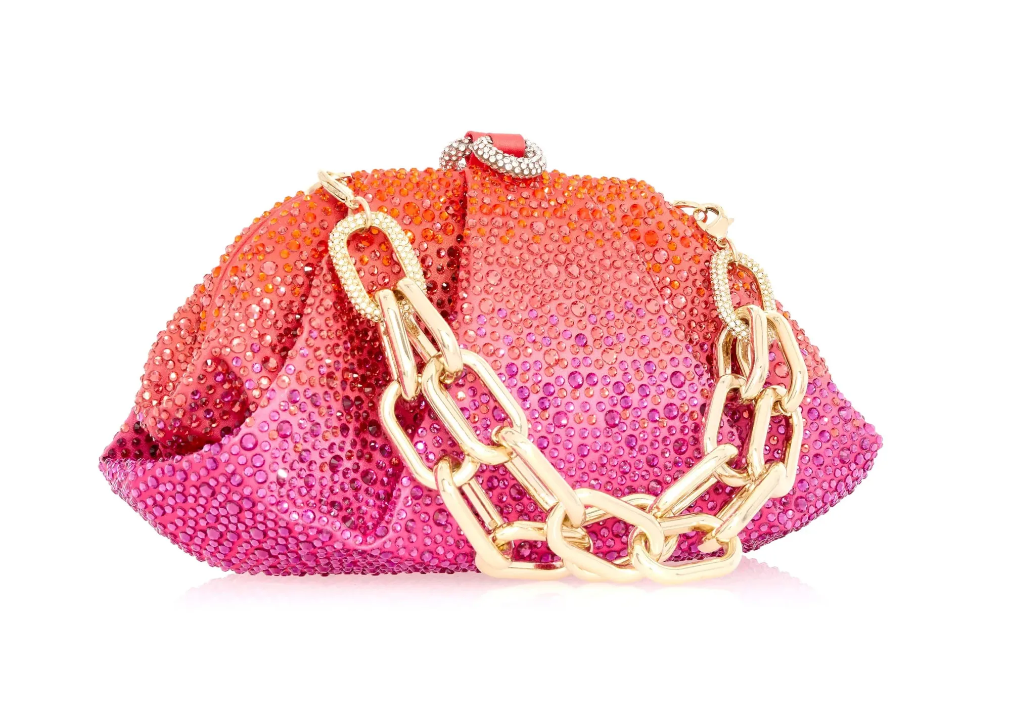Gemma Crystal Caviar Gradient Flame*Judith Leiber Online