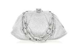 Gemma Crystal Silver*Judith Leiber Clearance