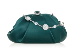 Gemma Satin Emerald*Judith Leiber Hot