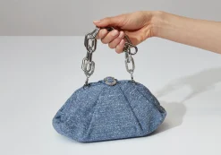 Gemma Sparkle Denim Sky Blue*Judith Leiber Discount