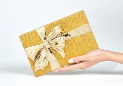 Gift Box Surprise Gold*Judith Leiber Hot