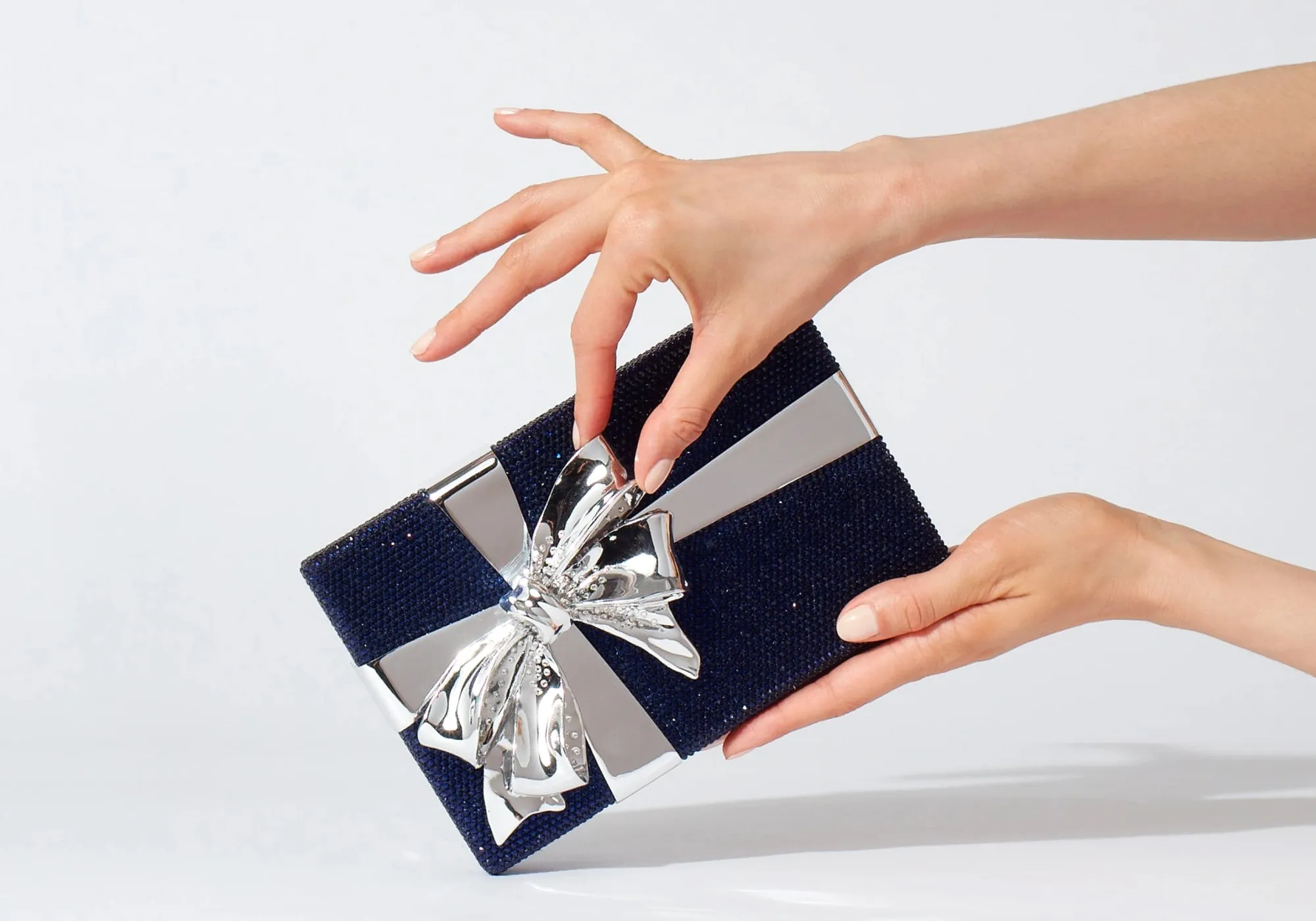 Gift Box Surprise Navy*Judith Leiber Best