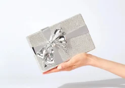 Gift Box Surprise Silver*Judith Leiber Sale