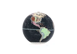 Globe Hayden Planetarium Black*Judith Leiber Clearance