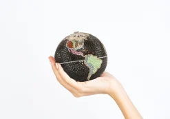 Globe Hayden Planetarium Black*Judith Leiber Clearance