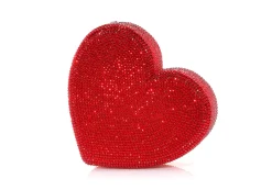 Heart Clutch Red*Judith Leiber Fashion