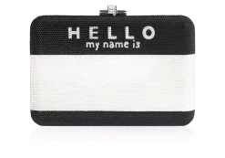Hello My Name Is Monogram*Judith Leiber Online
