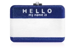 Hello My Name Is Monogram*Judith Leiber Online