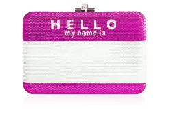 Hello My Name Is Monogram*Judith Leiber Online