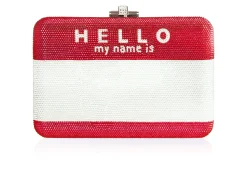 Hello My Name Is Monogram*Judith Leiber Online