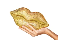 Hot Lips Gold*Judith Leiber Online