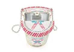 Ice Cream Pint Candy Cane*Judith Leiber Fashion