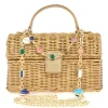 Isla Wicker Basket Champagne*Judith Leiber New