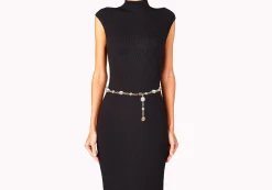 Jeweled Belt Champagne*Judith Leiber Best