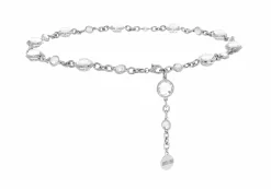 Jeweled Belt Silver*Judith Leiber New