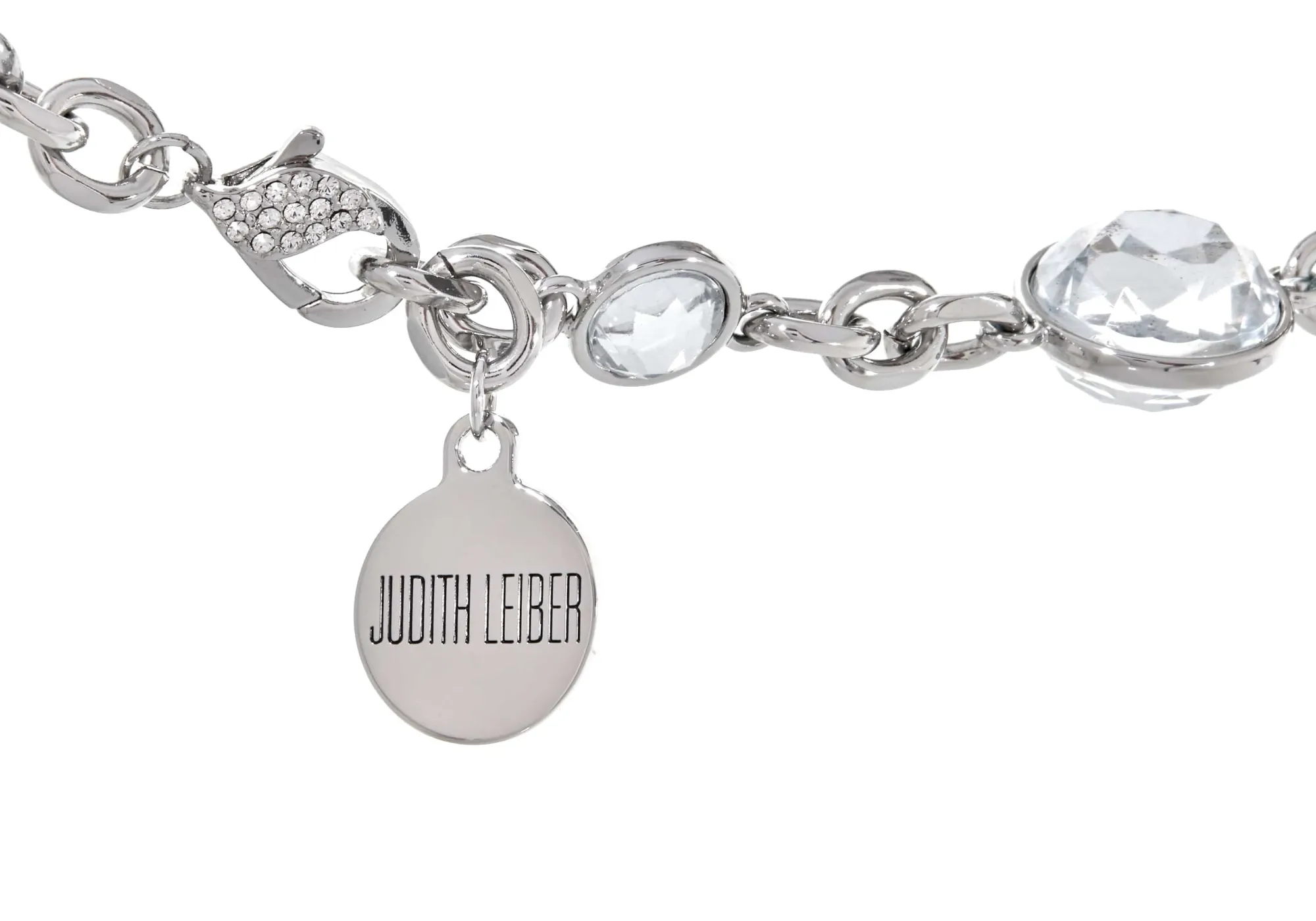 Jeweled Belt Silver*Judith Leiber New