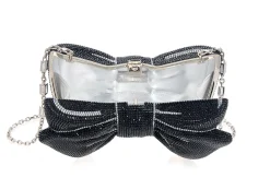 Just For You Bow Black*Judith Leiber New