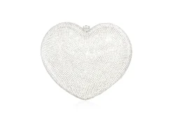 L'Amour Petit Coeur Silver*Judith Leiber Fashion