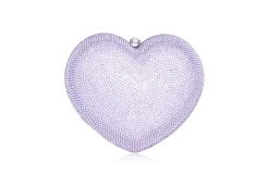 L'Amour Petit Coeur Violet*Judith Leiber Hot