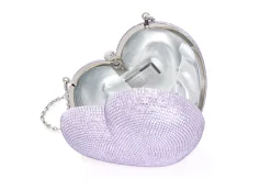 L'Amour Petit Coeur Violet*Judith Leiber Hot