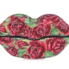 Lips Red Roses*Judith Leiber New