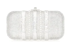 Long Slide Gems Silver*Judith Leiber Outlet