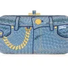 Long Slide Jeans Blue*Judith Leiber Hot