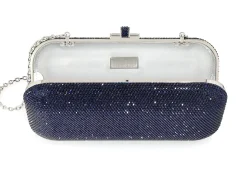 Long Slide Navy*Judith Leiber New