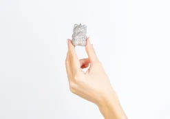 Mini Gummy Bear Silver*Judith Leiber Fashion
