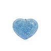 Mini Heart Light Sapphire*Judith Leiber Clearance