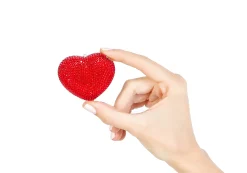 Mini Heart Red*Judith Leiber Online